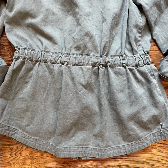 ModCloth Women’s Boho Army Green Aztec Diamond Embroidered Jacket Size M - Picture 9 of 14